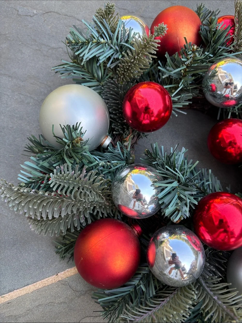 Pottery Barn Small Ornament Wreath